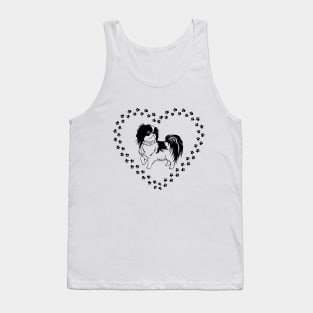 Cute Japanese Chin Tank Top